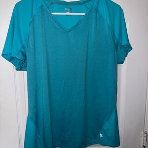 Danskin Turquoise Short Sleeve Tee